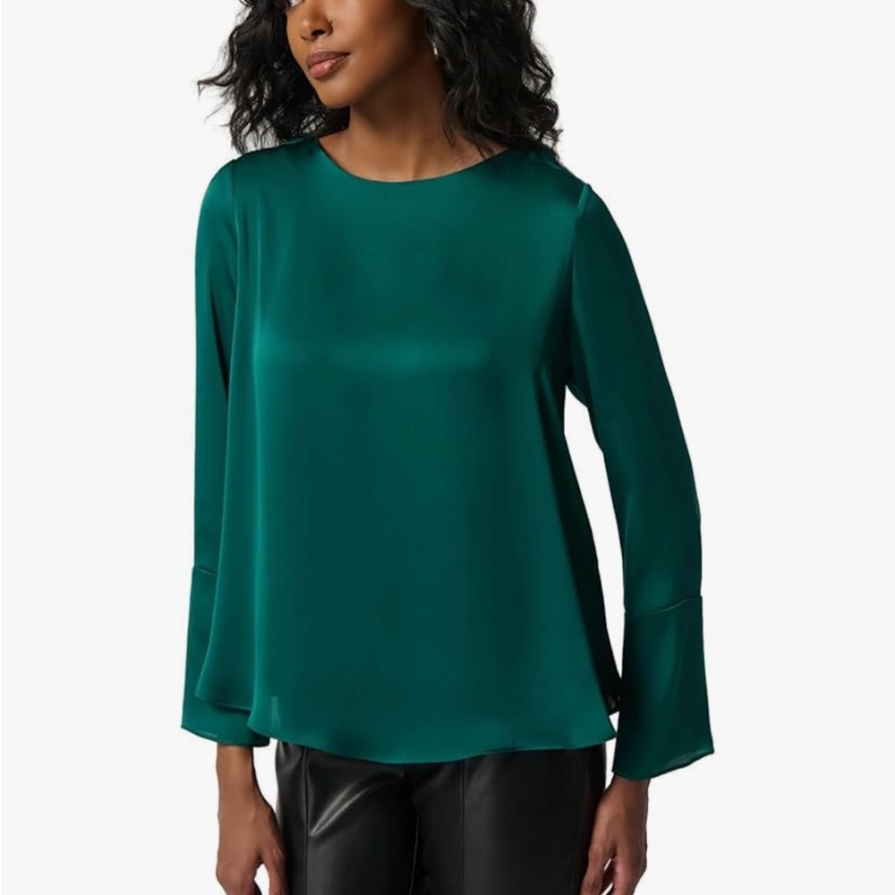 Joseph Ribkoff Green Relaxed Blouse